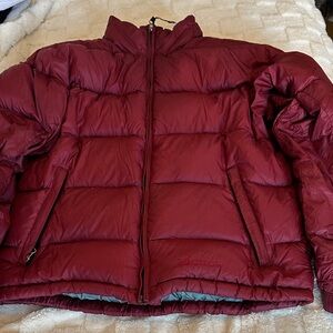 Marmot Deep Redish Puffer Jacket